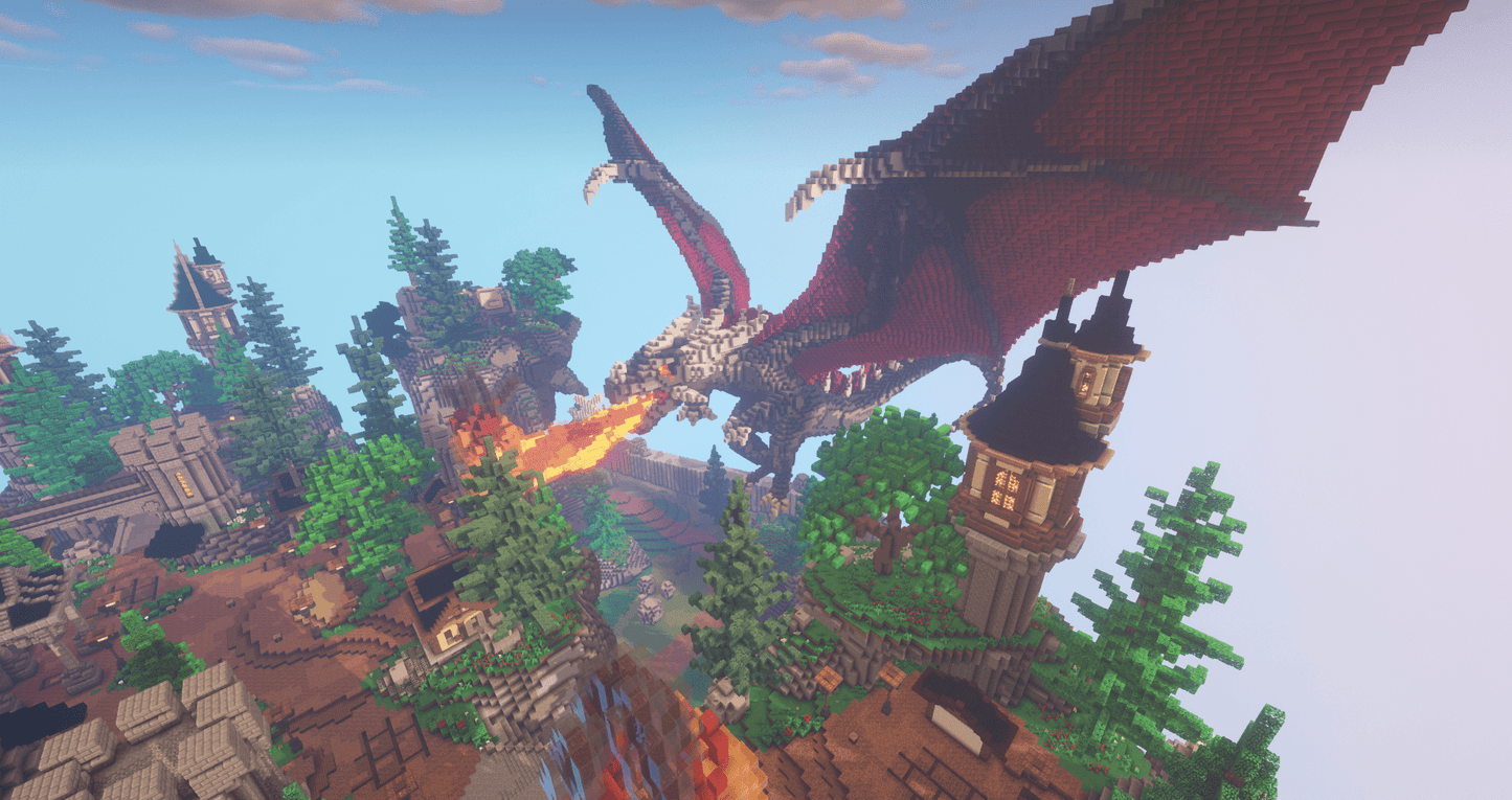 Dragon SkyBlock Spawn & Warzone